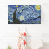 Kunst ontmoet Wiskunde, Van Gogh ontmoet Fibonacc Spandoek (Insitu)