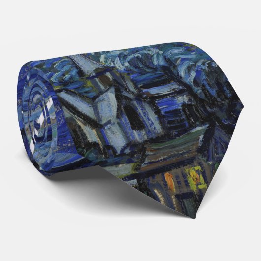 Kunst ontmoet Wiskunde, Van Gogh ontmoet Fibonacci Stropdas (Opgerold)