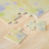 Kunst - Ontspan en herstel - Vrouw en botervliegen Legpuzzel (Zijkant)