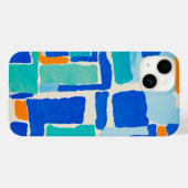 Kunst Ontwerp iPhone Case (Achterkant (horizontaal))