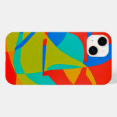 Kunst Ontwerp iPhone Case (Achterkant (horizontaal))