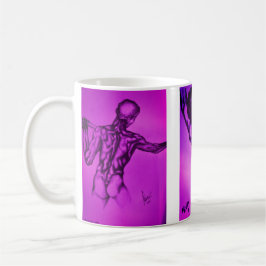 kunst ontwerp koffiemok figuur tekening