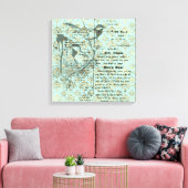 kunst ontwerp op Stretched Canvas (Insitu (Woonkamer))