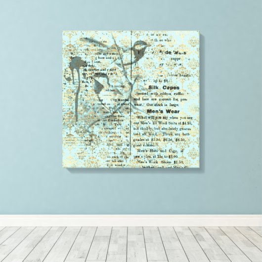  kunst ontwerp op Stretched Canvas (Insitu (Houten vloer))