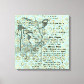  kunst ontwerp op Stretched Canvas Afdruk (Voorkant)