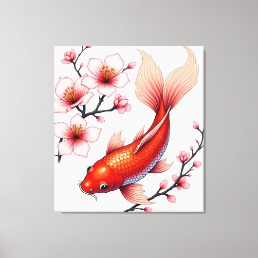 Kunst op canvas afdruk (Voorkant)