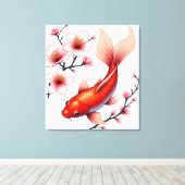Kunst op canvas afdruk (Insitu (Houten vloer))