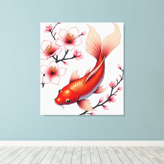 Kunst op canvas afdruk (Insitu (Houten vloer))