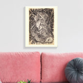 Kunst op Canvas met verschillende kleuren Afdruk (Insitu (Woonkamer))