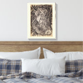 Kunst op Canvas met verschillende kleuren Afdruk (Insitu (Slaapkamer))