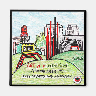 KUNST op de groene magneet