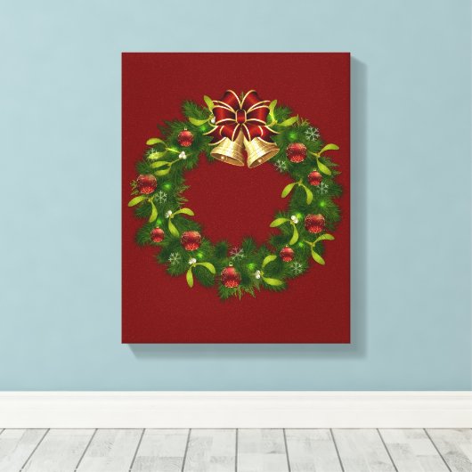 Kunst op feestschilderij canvas afdruk (Insitu (Houten vloer))