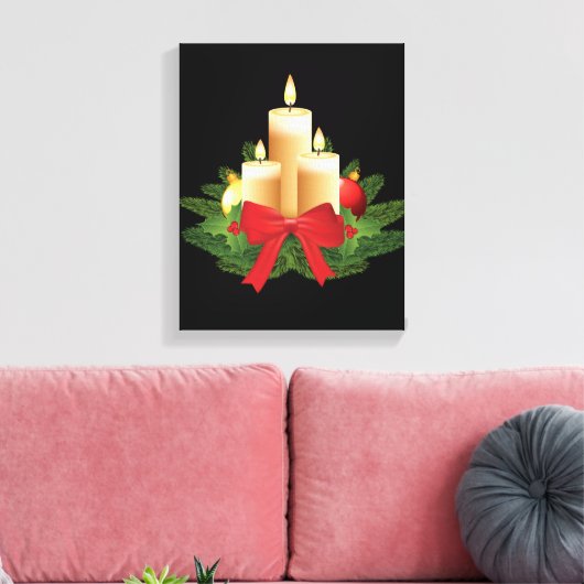 Kunst op feestschilderij canvas afdruk (Insitu (Woonkamer))