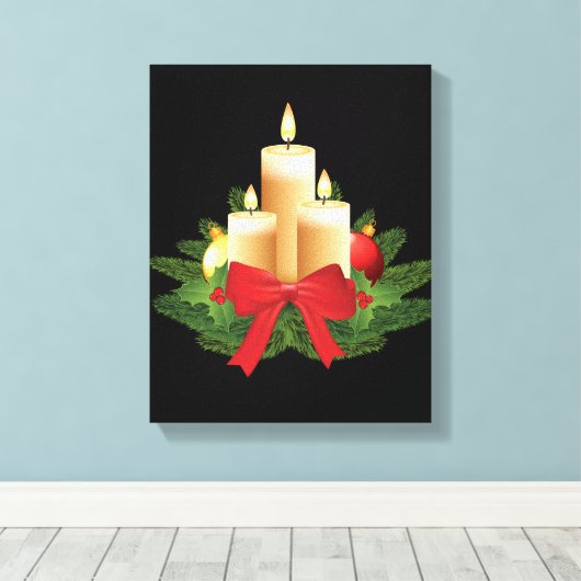 Kunst op feestschilderij canvas afdruk (Insitu (Houten vloer))