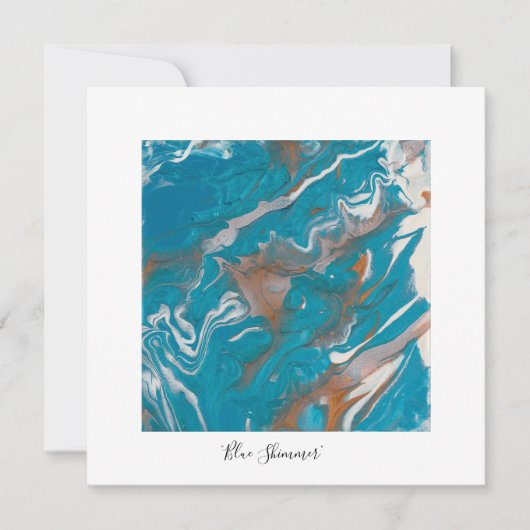 Kunst op Heather Square-kaart Feestdagenkaart (Voorkant)