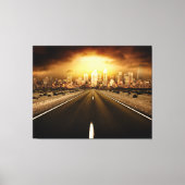 Kunst op het Canvas van de Kernweg Afdruk (Voorkant)