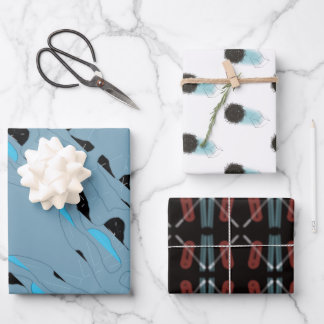 KUNST OP INPAKPAPIER, MIJN GEZICHT! INPAKPAPIER VEL