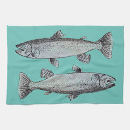 Kunst op keukenhanddoek