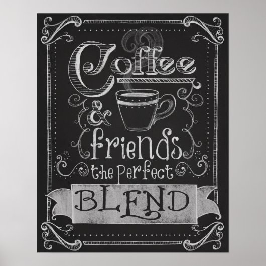 Kunst op Koffie- en vriendenraad Poster (Voorkant)
