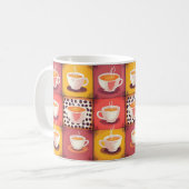 Kunst op koffiekopjes koffiemok (Voorkant links)