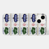 Kunst op oud bliklabel voor groenten, Winsom Erwtj Case-Mate iPhone Case (Achterkant (horizontaal))