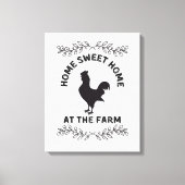 Kunst op schilderwerk met schilderstijl canvas afdruk (Voorkant)