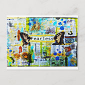 Kunst op snijpad briefkaart (Voorkant)