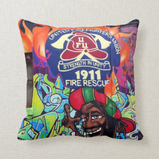 Kunst op straat in Melbourne Kussen