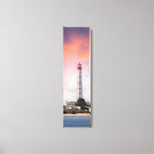 Kunst op vuurtoren van Cabo de Santa Maria Canvas Afdruk (Voorkant)