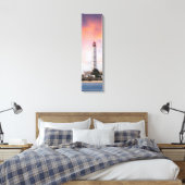 Kunst op vuurtoren van Cabo de Santa Maria Canvas Afdruk (Insitu (Slaapkamer))