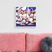 Kunst op zeezeildoeken canvas afdruk (Insitu (Woonkamer))