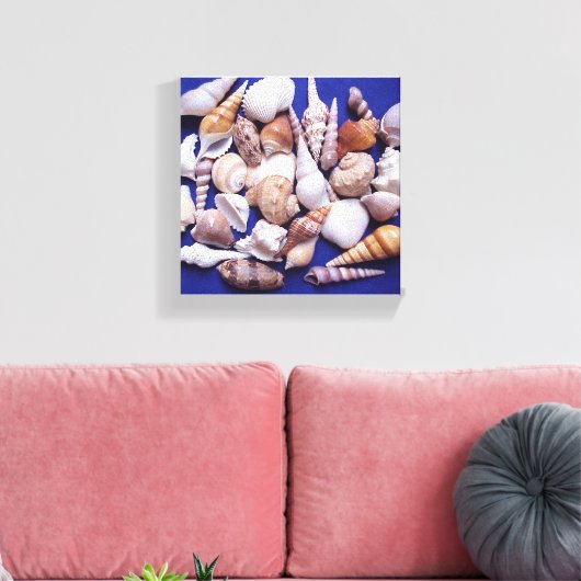 Kunst op zeezeildoeken canvas afdruk (Insitu (Woonkamer))