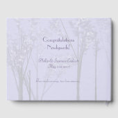 Kunst over legant Weddenschap Passen getrouwd Lave Gastenboek (Achterkant)