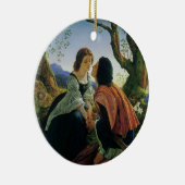  kunst, overs in Dusk, Sir Joseph Noel Paton Keramisch Ornament (Rechts)