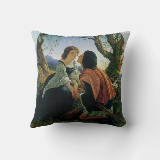  kunst, overs in Dusk, Sir Joseph Noel Paton Kussen (Achterkant)