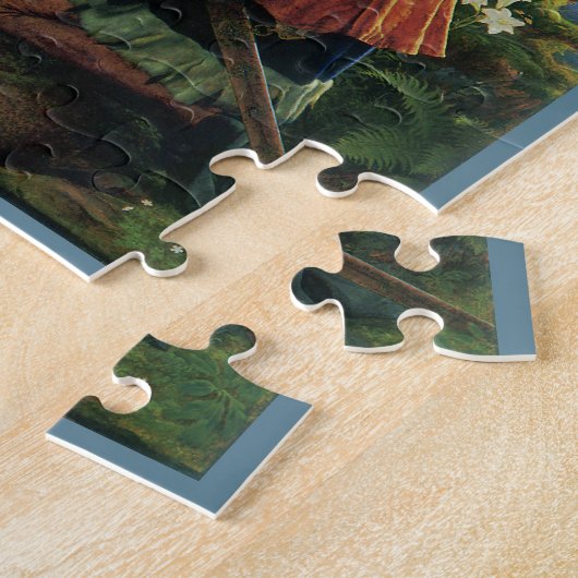  kunst, overs in Dusk, Sir Joseph Noel Paton Legpuzzel (Zijkant)