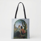  kunst, overs in Dusk, Sir Joseph Noel Paton Tote Bag (Voorkant)