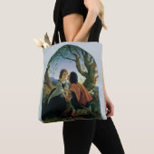  kunst, overs in Dusk, Sir Joseph Noel Paton Tote Bag (Dichtbij)