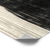 kunst paar kussen Poster Print (Hoek)