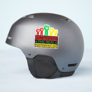 Kunst Pan Africa uit de Junetetiende Woorden Sticker