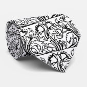 Kunst papaver bloemelegant stropdas (Opgerold)