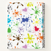 Kunst personaliseren notitieboek (Achterkant)