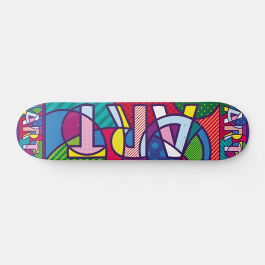Kunst Persoonlijk Skateboard (Horizontaal)