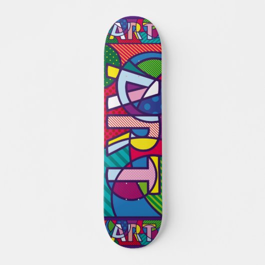 Kunst Persoonlijk Skateboard (Voorkant)