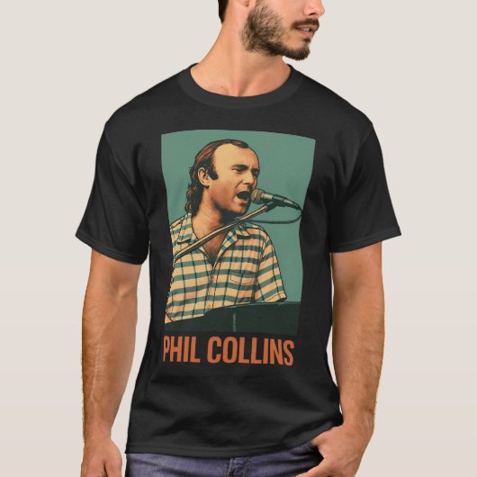 Kunst - Phil Collins T-shirt (Voorkant)