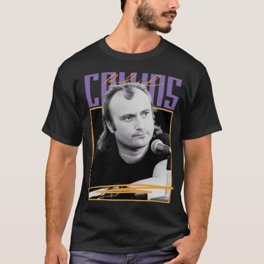 Kunst - Phil Collins T-shirt (Voorkant)