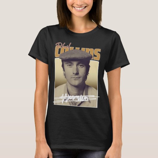 Kunst - Phil Collins T-shirt (Voorkant)