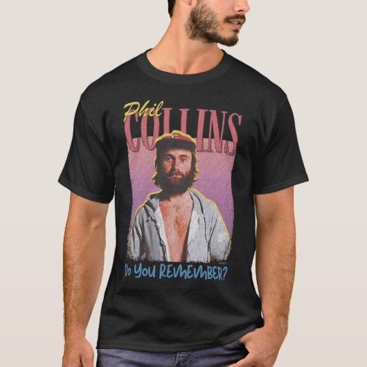 Kunst - Phil Collins T-shirt (Voorkant)