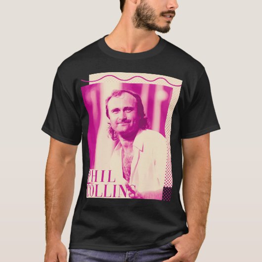 Kunst - Phil Collins T-shirt (Voorkant)