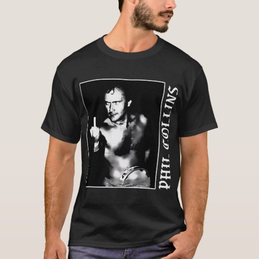 Kunst - Phil Collins T-shirt (Voorkant)